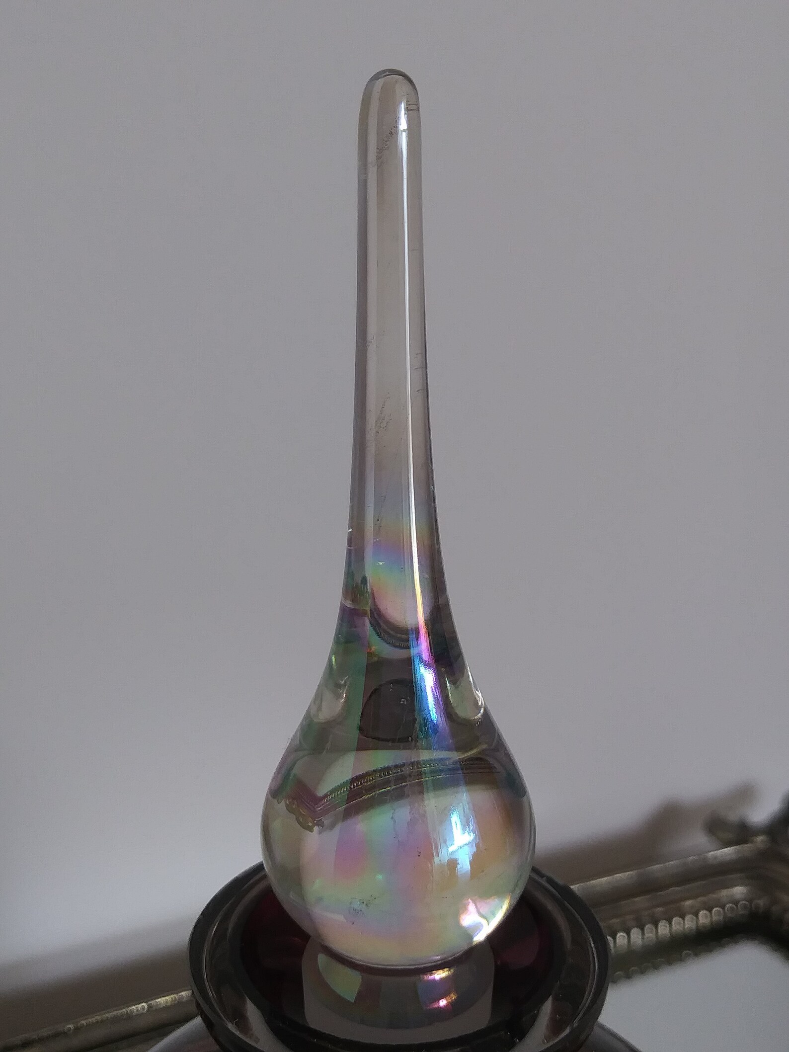 Vintage Rose Gold Sparkle Drip Perfume Bottle Etsy