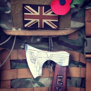 Hand Carved Viking Hatchet - Para Regt