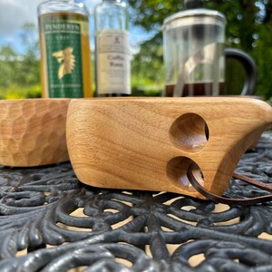 Kuksa, taza nórdica de madera - Abedul imagen 5