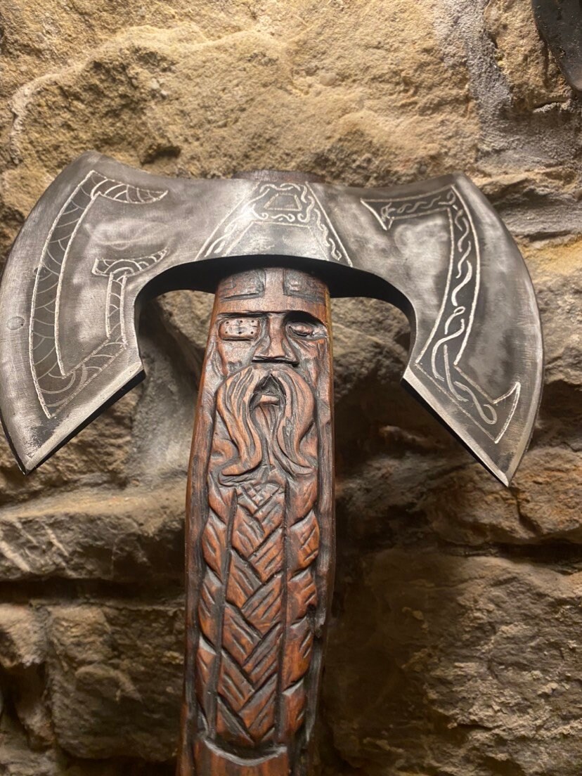 Double Bit Viking Axe - Etsy