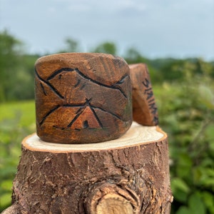 Kuksa, taza nórdica de madera - Abedul imagen 9
