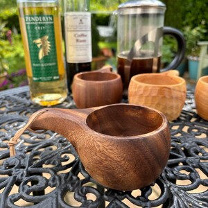 Kuksa, Taza nórdica de madera tallada imagen 6