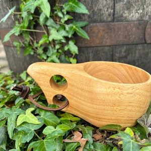 Kuksa, taza nórdica de madera - Abedul Plain