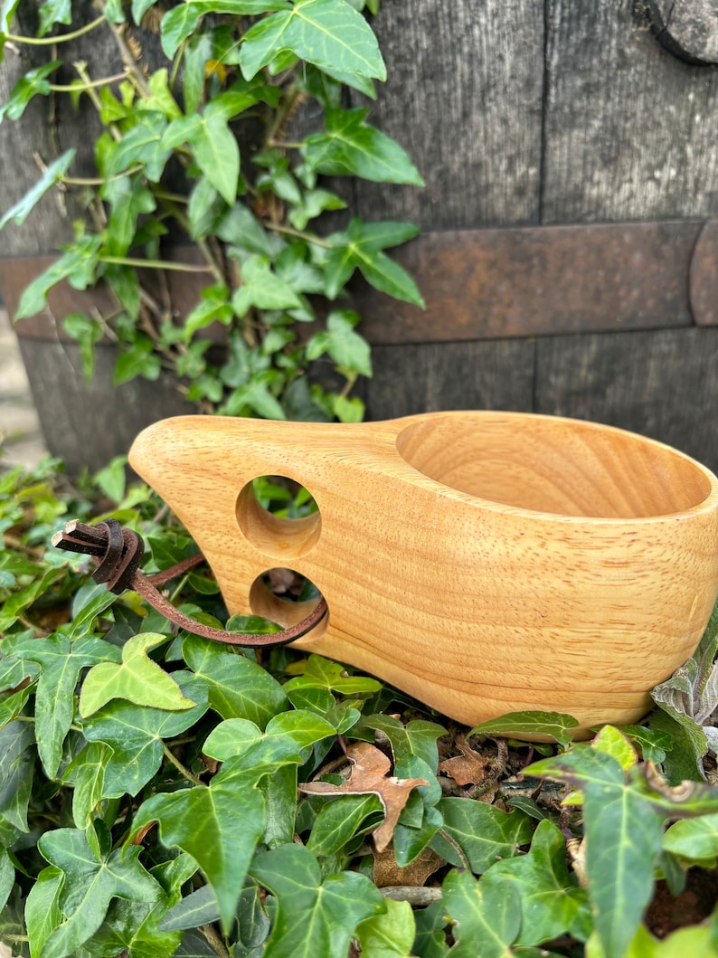 Kuksa, taza nórdica de madera - Abedul Plain