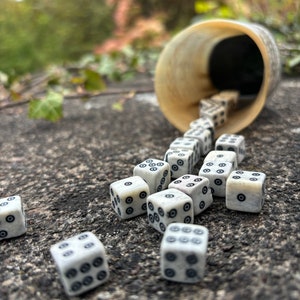 Viking Dice, Medieval Bone Dice