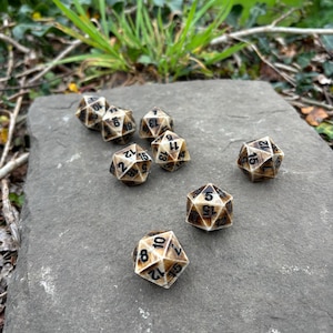 Ox Bone D20Dice