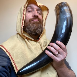 HUGE Drinking Horn, Viking, Medieval, BBQ