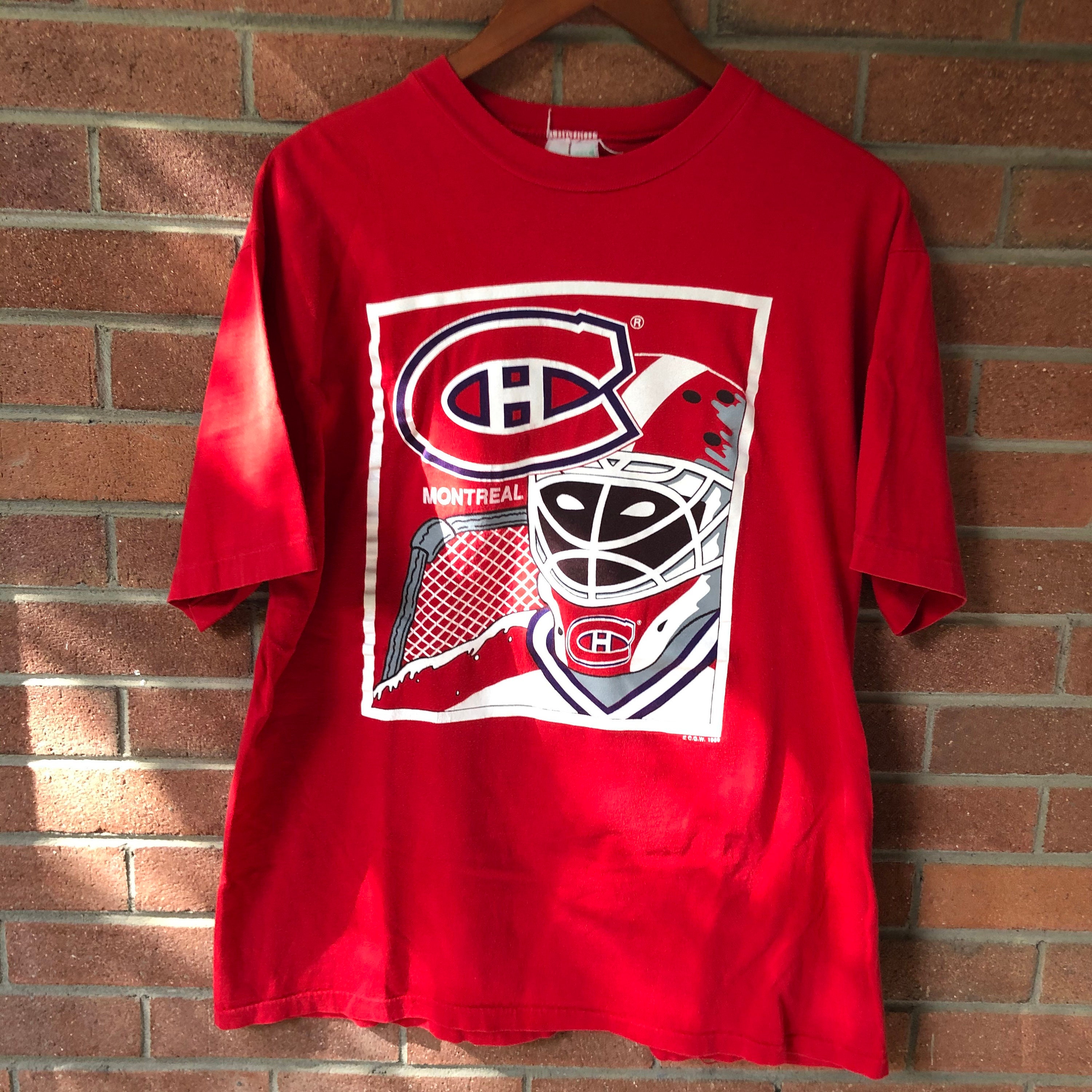Montreal Canadians Vintage Shirt Medium 1989 Etsy