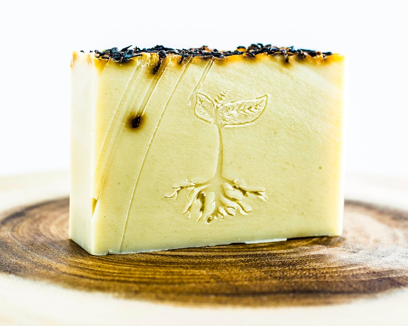 Green Tea Homemade Soap Bar Natural Handcrafted Cold image 0