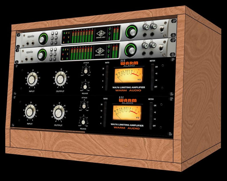 Building Loop Tracks Software Rack 6U Slanted Desktop Rack DIY Build Guide - Etsy