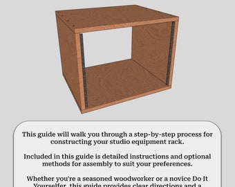 Guía de montaje de rack de estudio de 8U