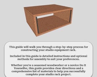 Guía de montaje del rack de estudio 4u