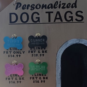 Personalized Dog Tags