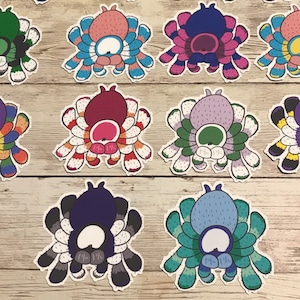 Pride Tarantula Sticker - Gelamineerde sticker
