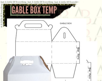 Download Gable Box Svg Etsy SVG, PNG, EPS, DXF File
