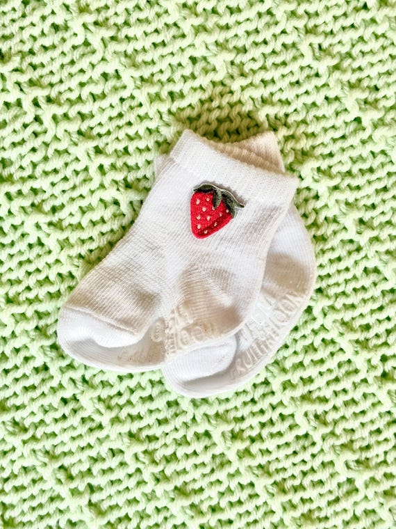 Strawberry Infant Socks 0-6 months