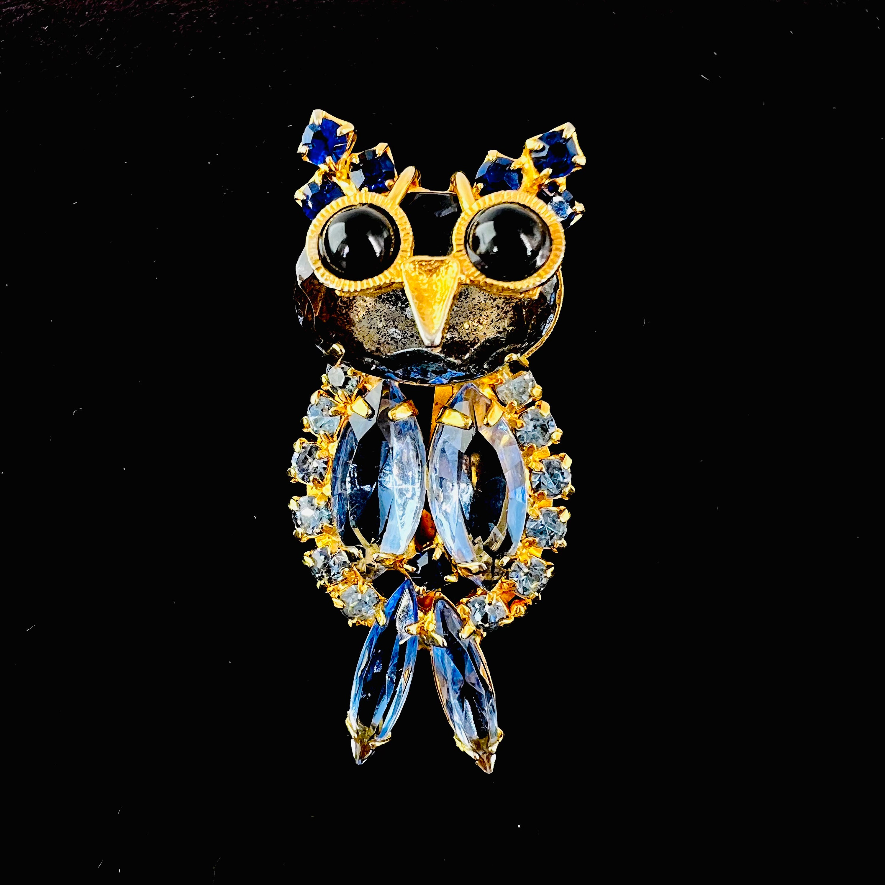 Vintage Owl Brooch