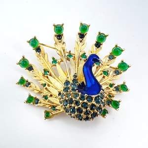 Vintage Boucher Peacock