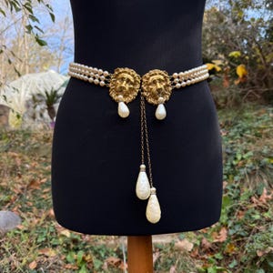 Baroque Pearl Belt - Etsy display picture 2