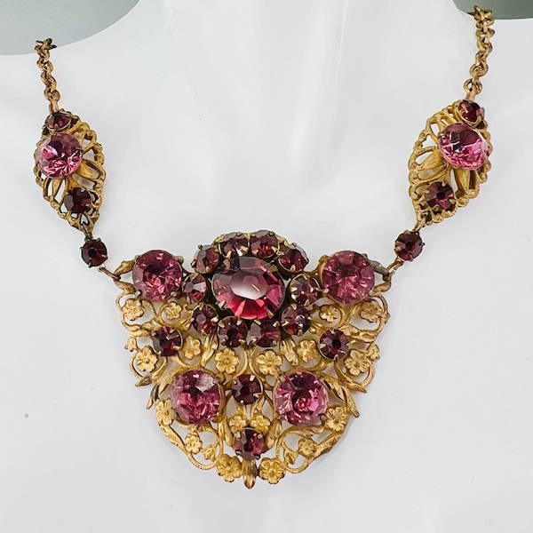 Victorian Violet Necklace