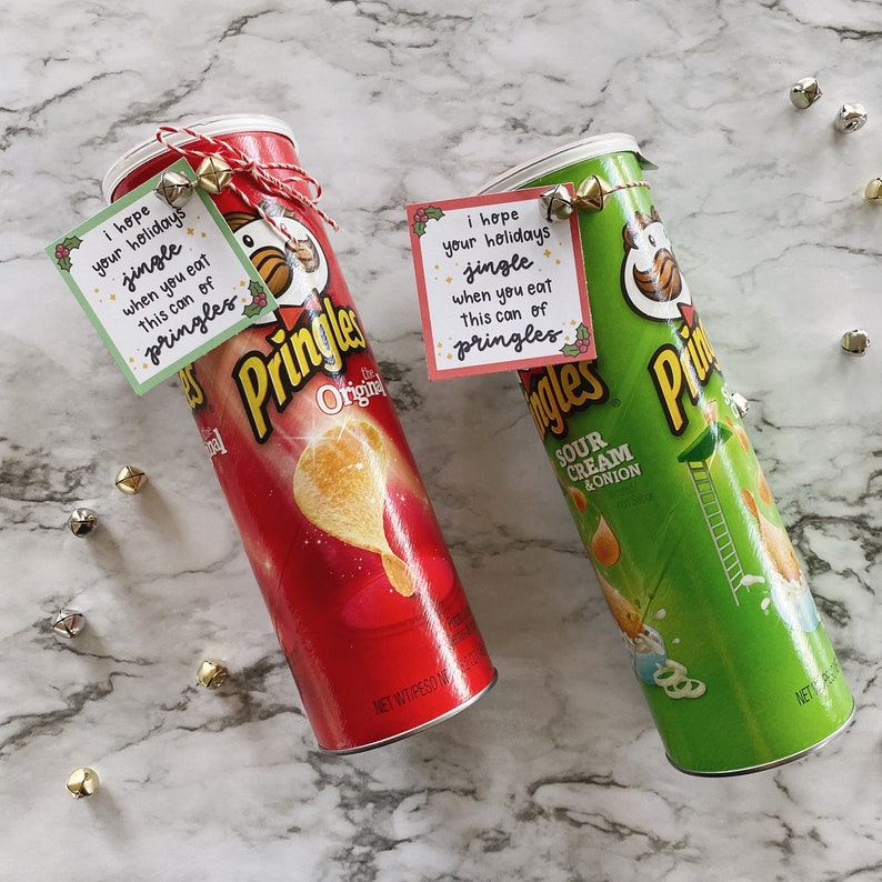 Hope Your Holidays Jingle With Pringles Printable Instant Etsy