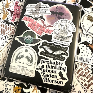 Bookish Sticker Bundle (Fourth Wing Themed)