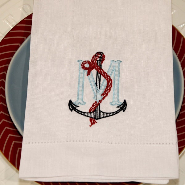 Monogram Nautical Etsy