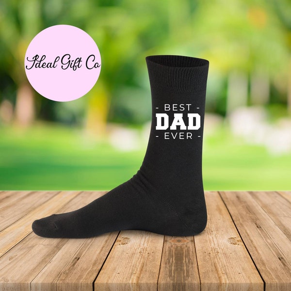 Los mejores calcetines para papá, regalo de calcetines para papá, calcetines para el Día del Padre, regalo de cumpleaños para papá, regalo para papá, regalo para el día del padre