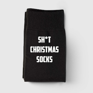 Funny Christmas Socks Gift, Sweary Christmas Gift, Funny Secret Santa Gift, Stocking Filler Socks Gift, Rude Socks Gift, Novelty Xmas Cheeky