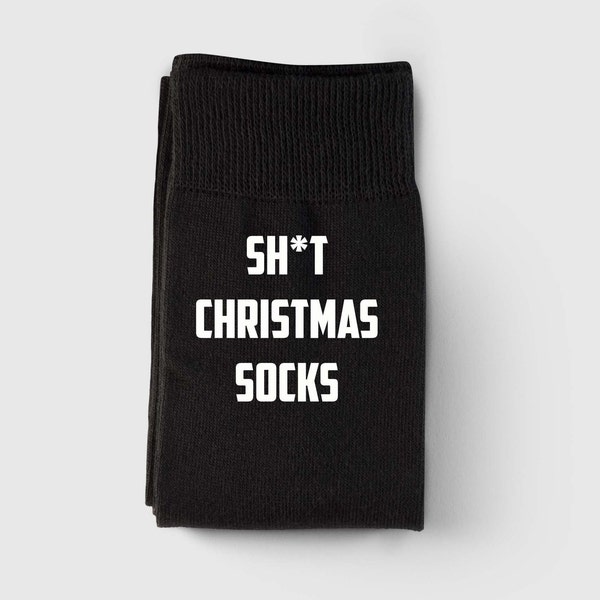 Funny Christmas Socks Gift, Sweary Christmas Gift, Funny Secret Santa Gift, Stocking Filler Socks Gift, Rude Socks Gift, Novelty Xmas Cheeky