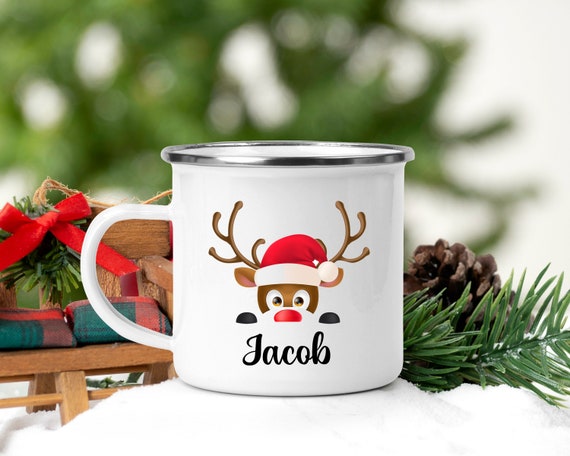 12 Tazas Navidad Personalizada