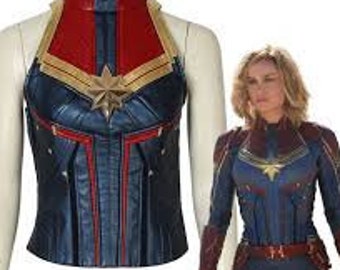 Captain Marvel Costume Etsy