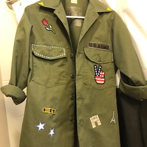 Army Jacket - Peace and Love