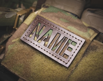 Custom Leather Patch | Name Patches | Custom Callsign Patches | Morale Patches | Made In The UK