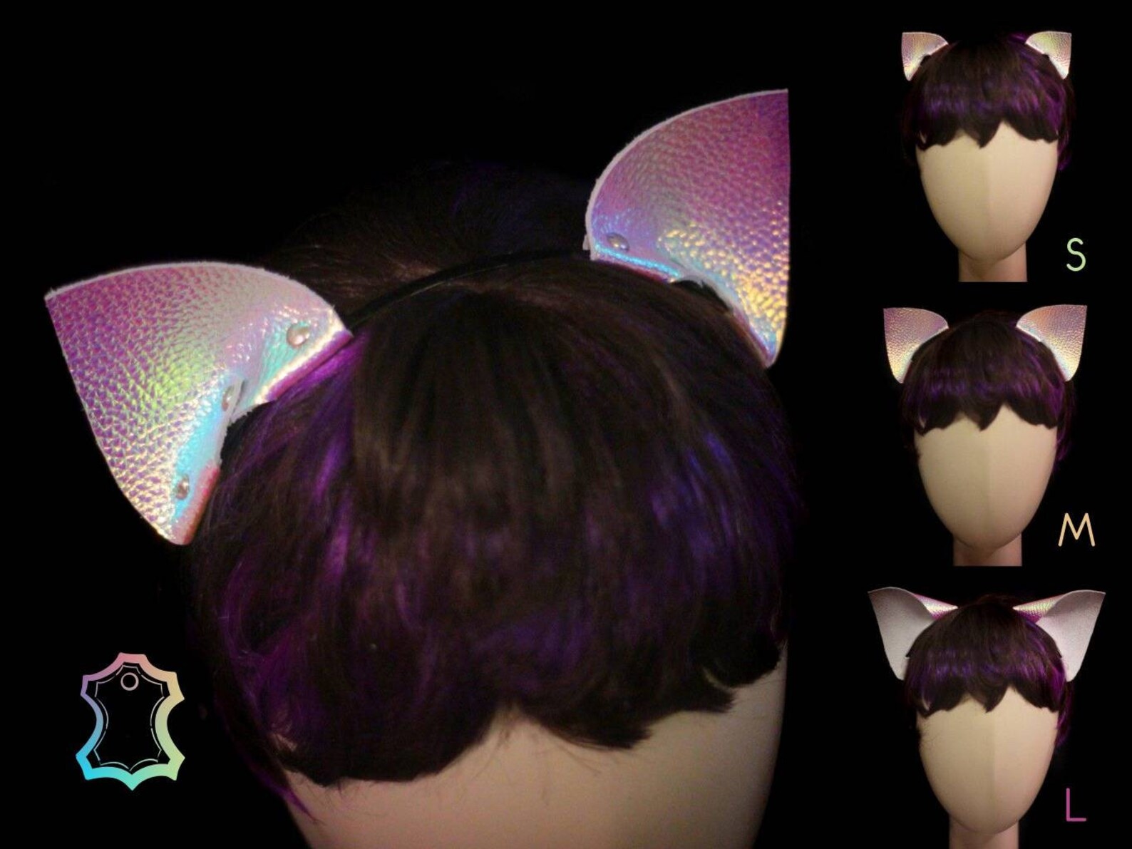 iridescent ears