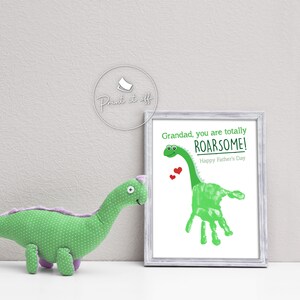 dinosaur father's day craft