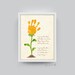 I'm Growing Like a Flower / Hand Handprint Art / Kids Baby Toddler / Mother's Day Mom Mum / Keepsake Craft Gift DIY Card / Print It Off 0206 