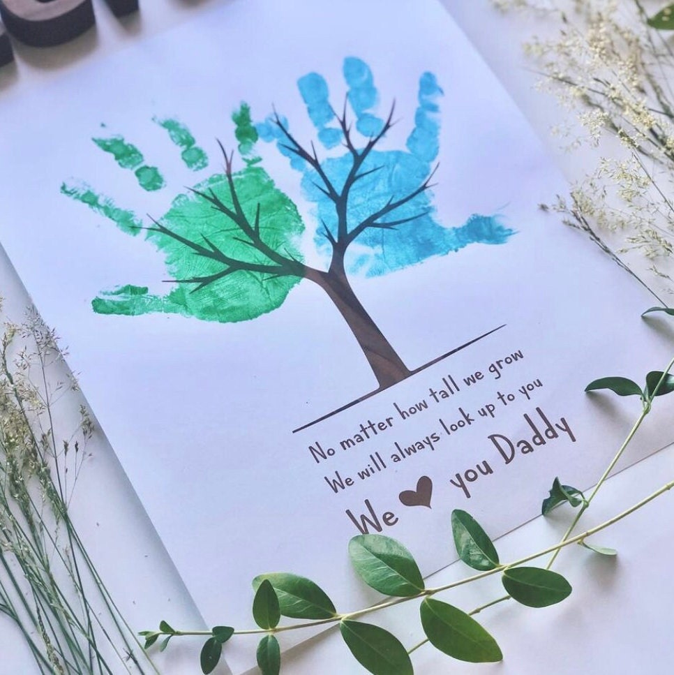 Personalized Wrapped Canvas - Canvas - To our dad, so much of us is made  from what we learned from you. No matter how big we get, we will always  reach for you (31155)