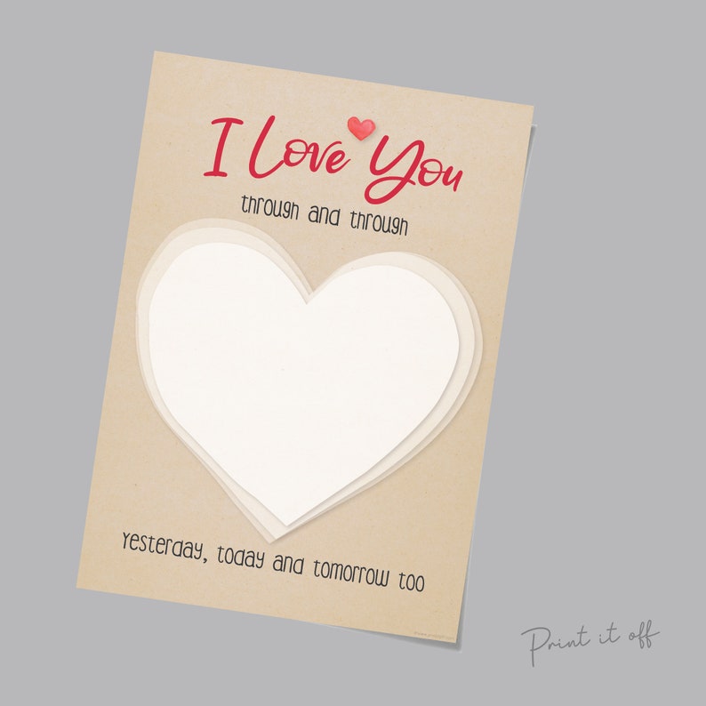I Love You / Handprint Footprint Art Craft / Heart Valentine's Day ...