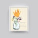 Flower Handprint Hand Art Craft Poem / Mothers Day Mom Mum / Kids Baby Toddler / Activity Keepsake Gift Card  Memory / PRINT IT OFF 0470 