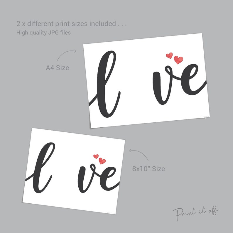 LOVE / Handprint Footprint Art Craft / Heart Love Valentine's Day / DIY ...