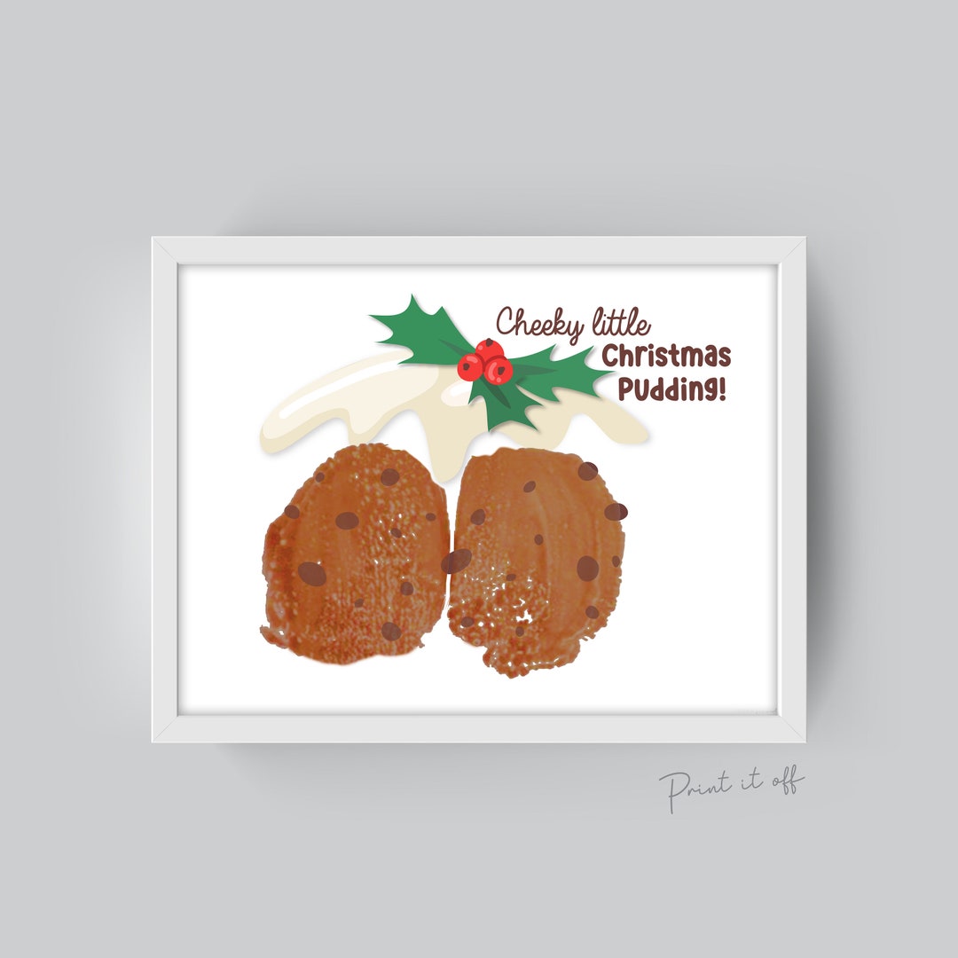 Christmas Pudding Character Face Mask Christmas Pudding Character Face Mask