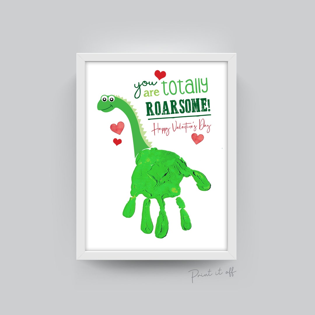 Roarsome Christmas / Dinosaur Handprint / Baby Toddler Kids -  Portugal