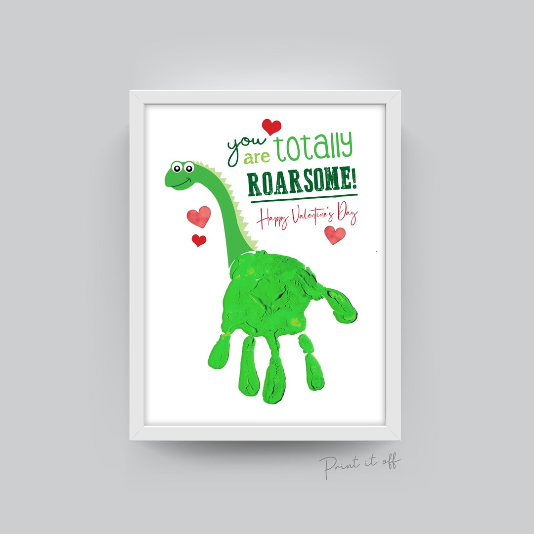 Embroidered Dinosaur You’re Roarsome Card