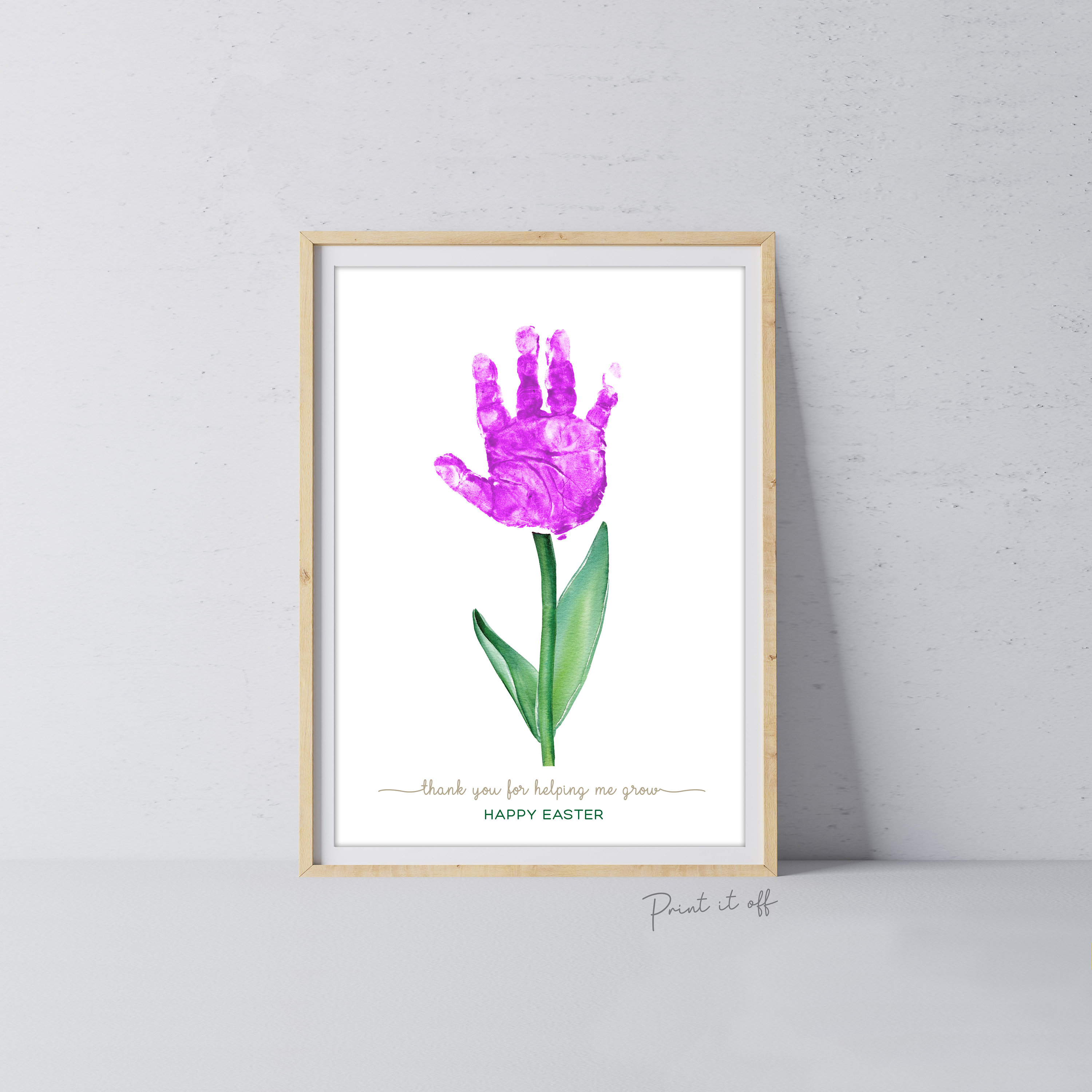 Handprint Tulip