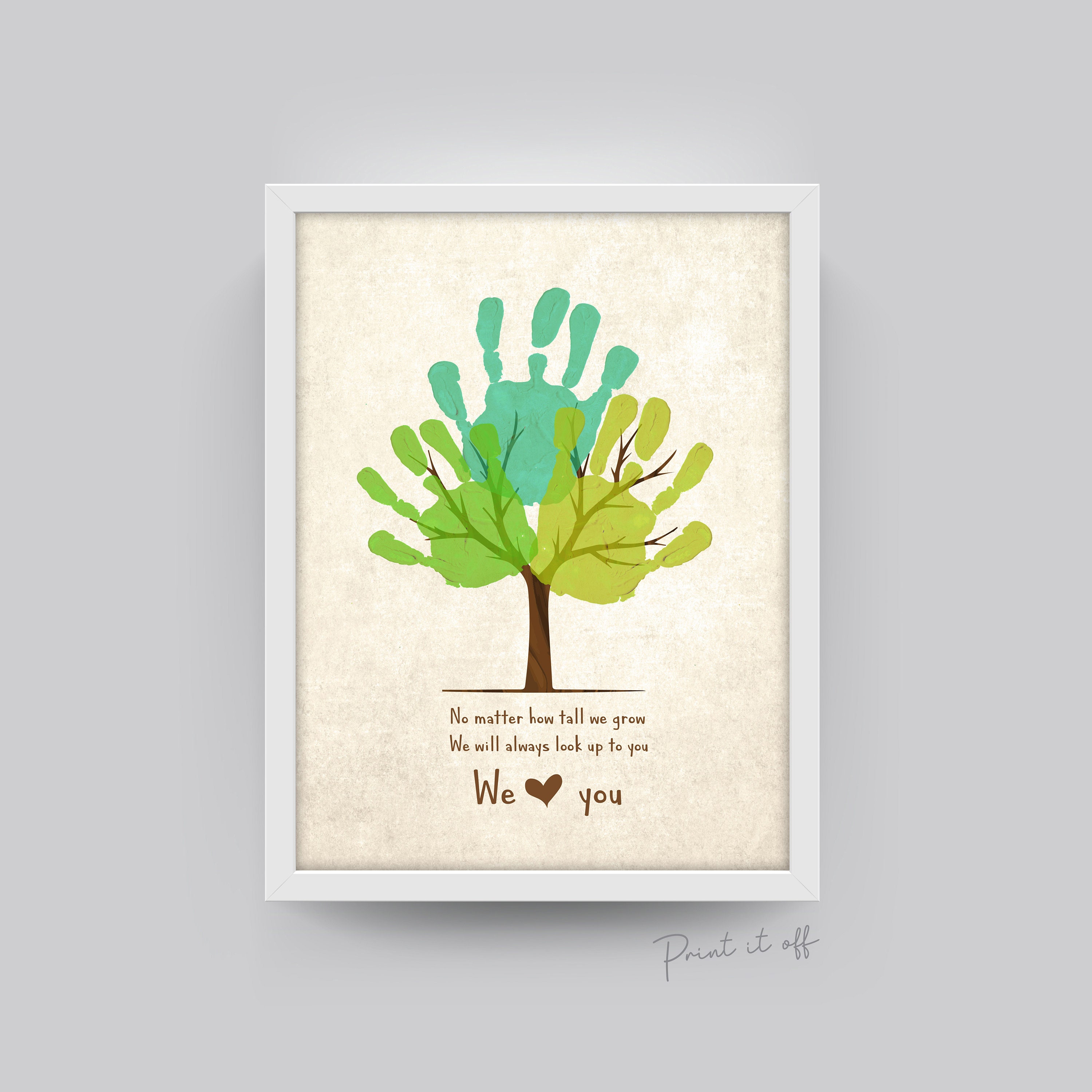 floating family handprint frame – Love Bliss Baby