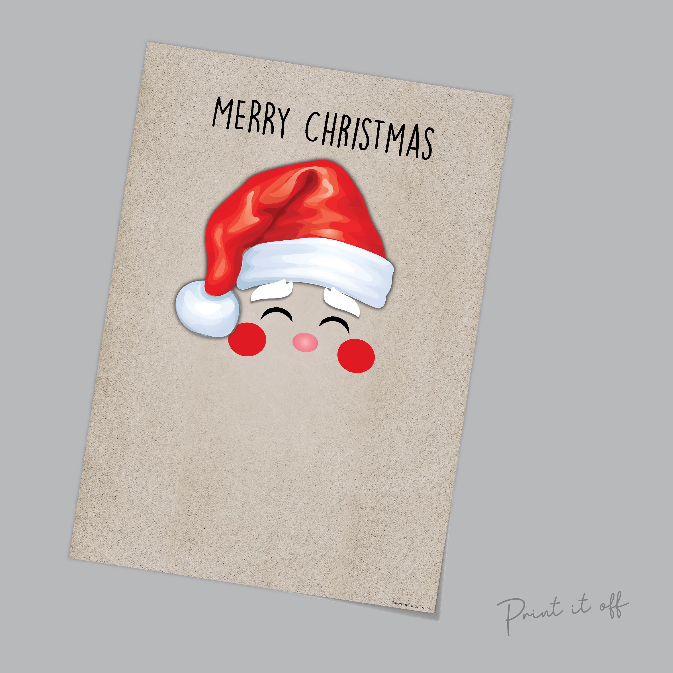 サンタの手形 / メリークリスマス 初めてのクリスマス / 子供 赤ちゃん