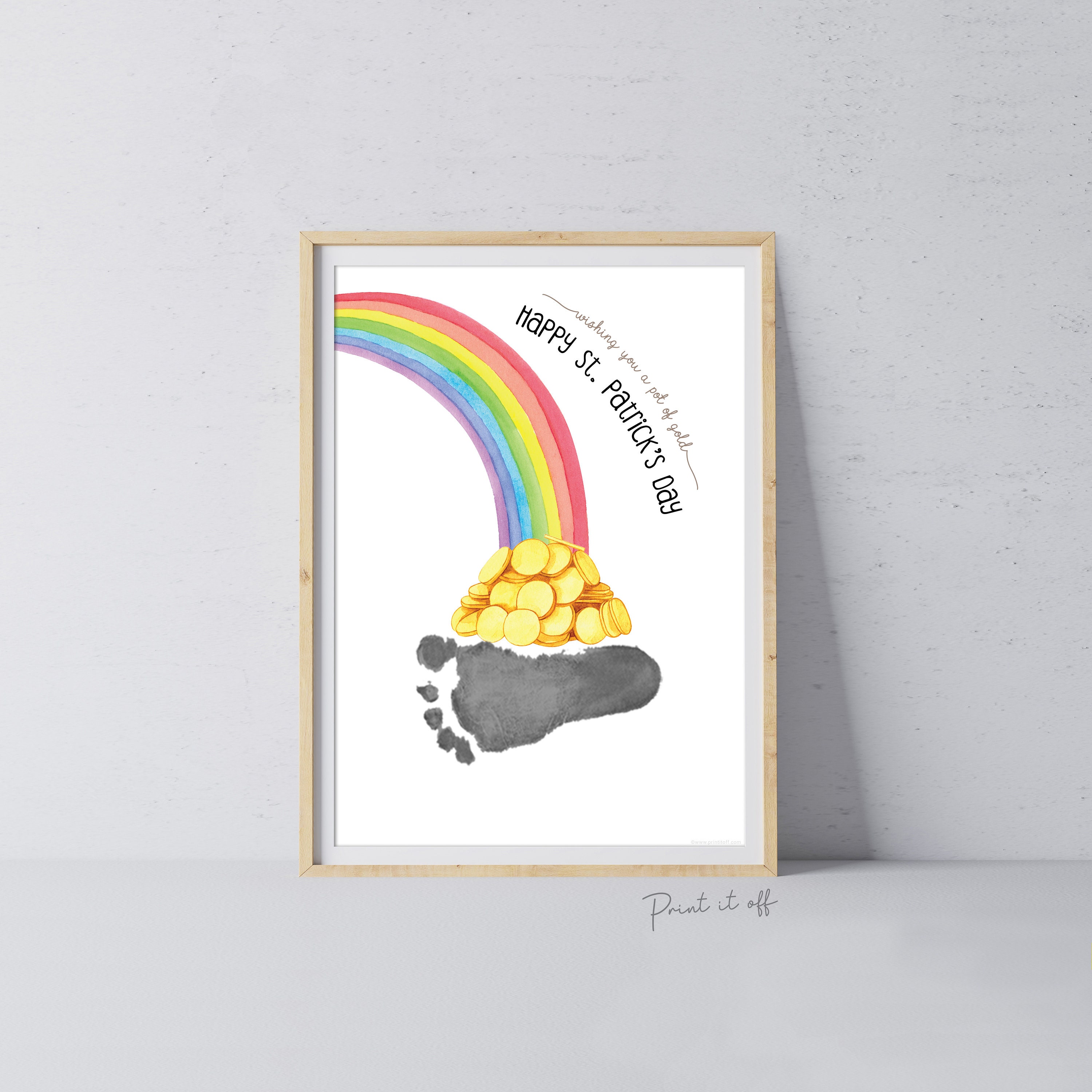 Blue X Gold Mistletoe (Rainbow Friends) | Canvas Print