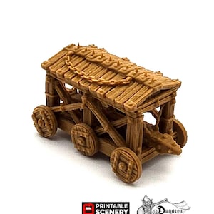 Aríete - Distorção Temporal 28 mm 32 mm Terreno para Jogos de Guerra D&D