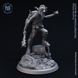 Preakz, the Bombardier - Transmutation of Reality - Flesh of Gods Wargaming D&D DnD